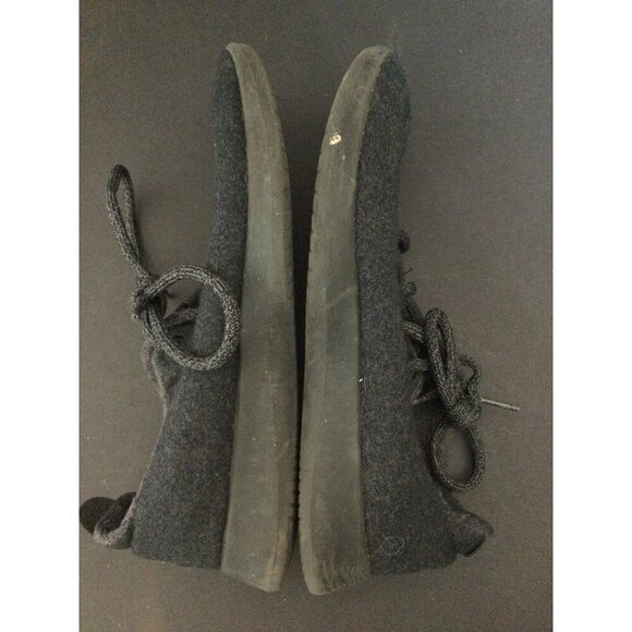 Allbirds Women's Merino Wool Runners Sneakers Breathable Lace Up Black Size W8 - Picture 5 of 6